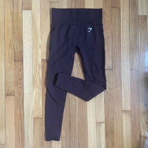 Gymshark Vital Seamless Leggings - Brown Marl